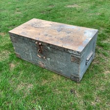 Vintage Wooden Storage Chest