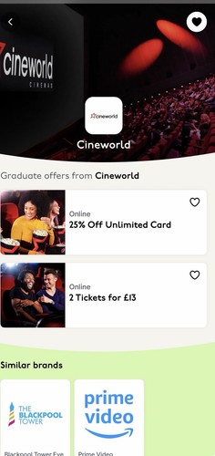Cineworld cinema online offer - cineworld,