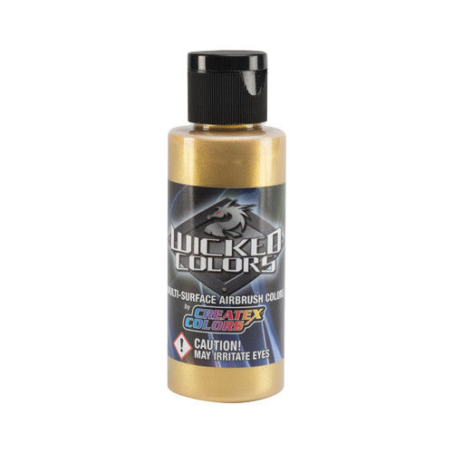 Createx wicked metallic gold - metallic,