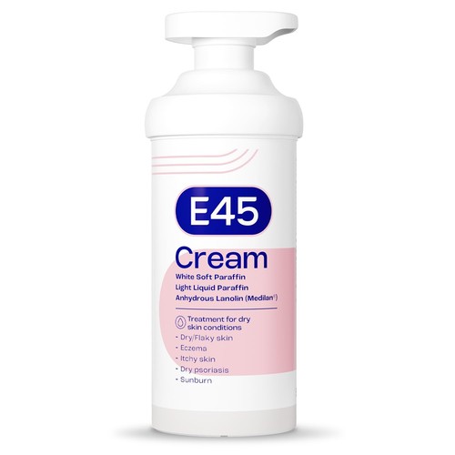 E45 moisturising cream - moisturising, 500g