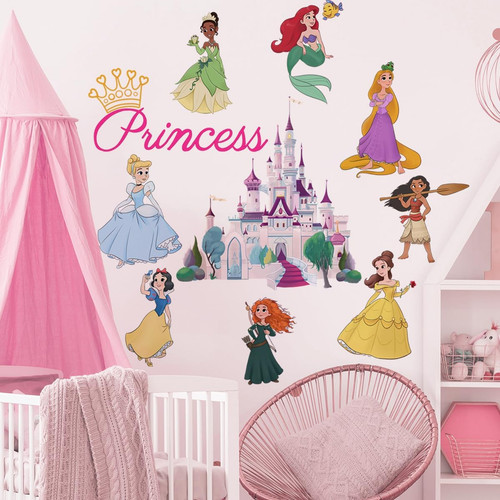 Princess wall decals for girls - wall,