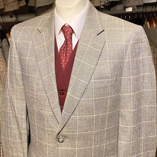 Vintage 40r mens - vintage, windowpane