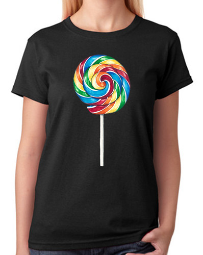 Lollipop ladies shirt - lollipop, t-shirt