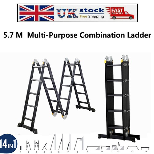 Aluminium foldable - 5.7m,