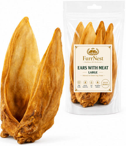 Jumbo cow ears with - jumbo, meat