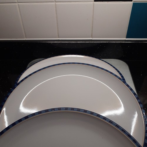 Denby reflex dinner plates 3 - denby, x