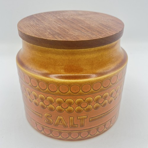 Hornsea saffron salt jar - hornsea,