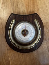 Short and Mason Horseshoe Wall Mounted Barometer Stormoguide 