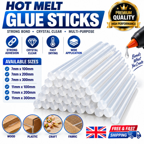 Hot melt glue gun - melt, 7mm