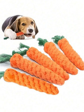 4pcs Carrot Shaped Pet Chew