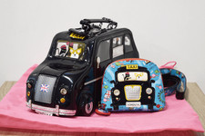 Vendula Black Taxi Shape Bag &
