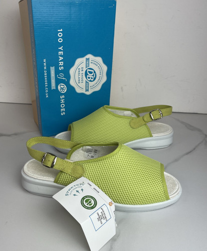 Shoes lime green strappy - db,