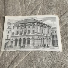 Antique Print 1879 SUNDERLAND