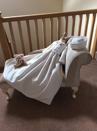 Christening gown romper suit - christening,