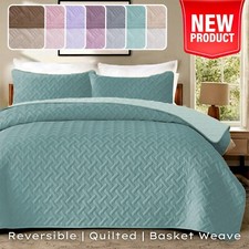 3 Piece Embossed Bedspread