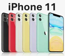 NEW Apple iPhone 11 64GB 128GB 256GB ALL COLOURS Unlocked RE SEALED IN BOX