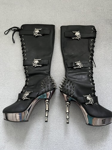 Demonia muerto boots - muerto, us13