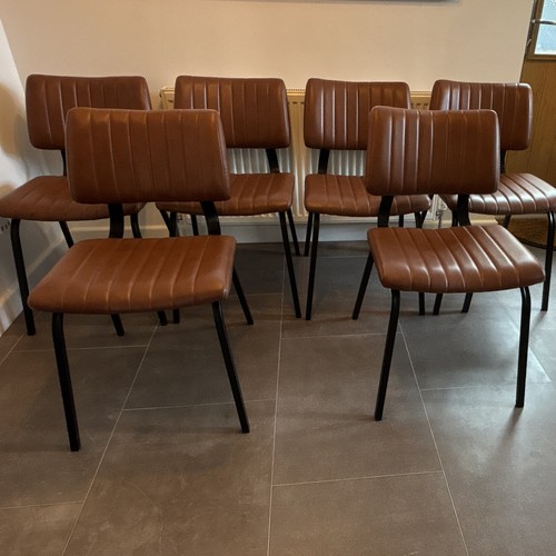 Set brown upholstered - set, of