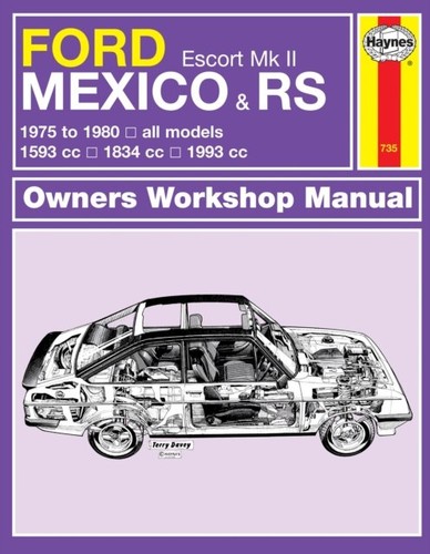 Ford escort mexico rs - mk, ii