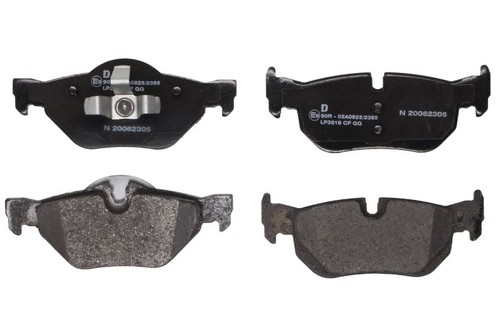 Brake pads set rear - pads, right