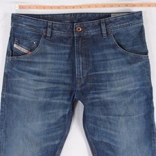 Mens Diesel KRAYVER 0833H Slim Straight Blue Jeans W33 W32 L32