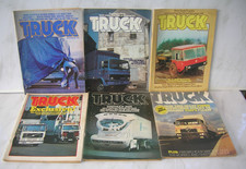 Truck Magazine 1977 - Issue Jan, Feb, Sept, Oct & Nov