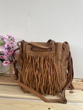 NEXT TAN SUEDE SHOULDER BAG