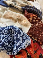 Ladies Vintage Scarves X 5 St
