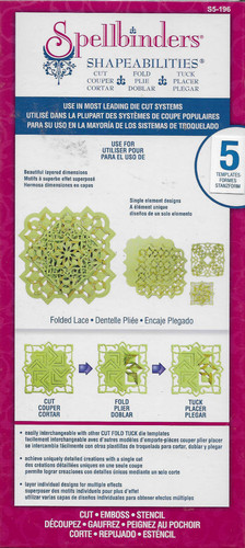 Spellbinders folded lace - spellbinders,