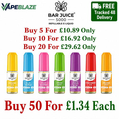 Bar juice 5000 nic salt - juice, e