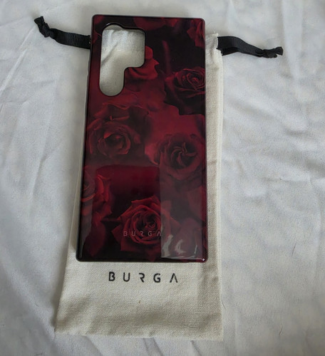Burga back phone case - phone, red