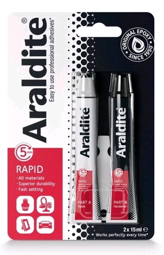 Araldite rapid tube 15ml - rapid,