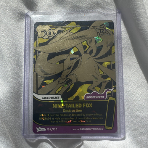 Naruto mythos tcg nine - tcg, nine-tailed