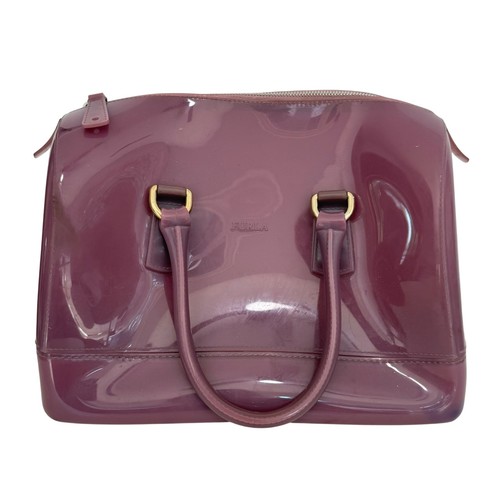 Furla candy bag purple satchel - bag,