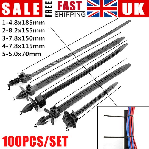 100pc car line cable tie - line,
