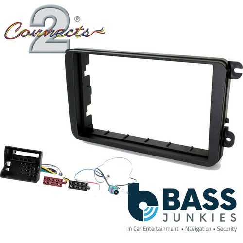 Car stereo double din fascia - stereo,