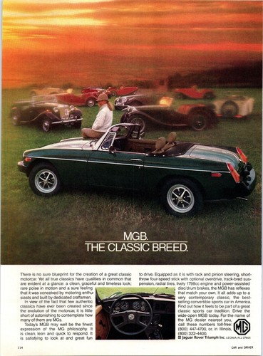 1980 mgb convertible a - mg,