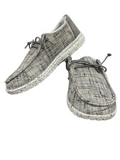 New! Women's Gypsy Jazz Grey 'CASSANDRA' SLIP ON SHOES w/ Sparkle 10 SIZES!