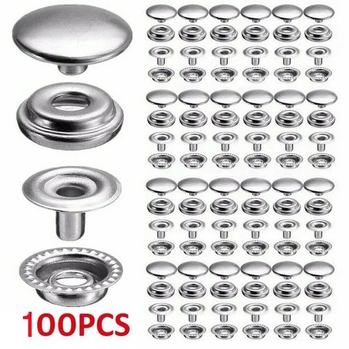Stainless steel fastener snap - stainless,