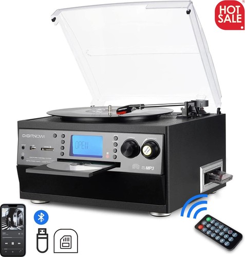 Vinyl record player - record,