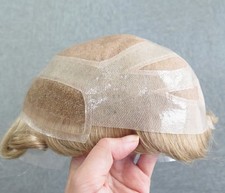 Mens Toupee Human Hair System