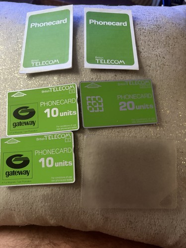 British telecom phone cards - telecom,