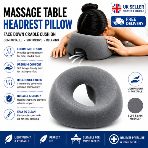 Massage table headrest pillow - massage,