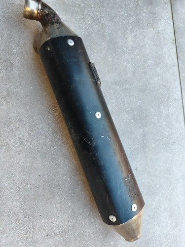 Exhaust silencer left ktm - silencer,