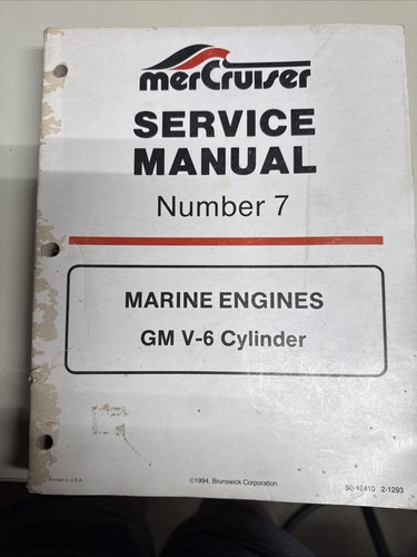 Mercruiser service manual - mercruiser,