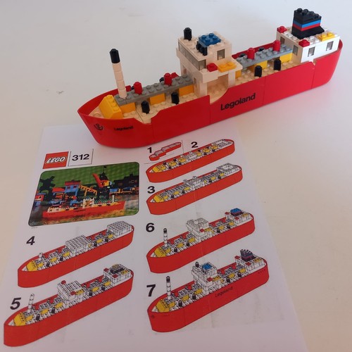 Lego 312 legoland tanker - 312, boat