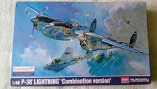 Academy 1/48 scale P-38 Lightning combination kit