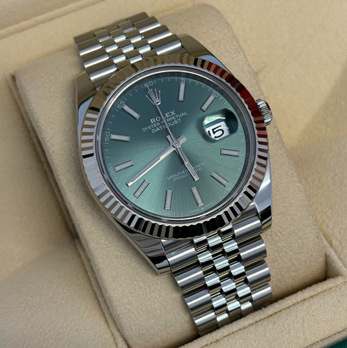 Rolex datejust 126334 green - 41,