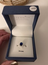 ETERNITYSilver Tone & Blue