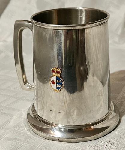 Vintage english pewter tankard - pewter,